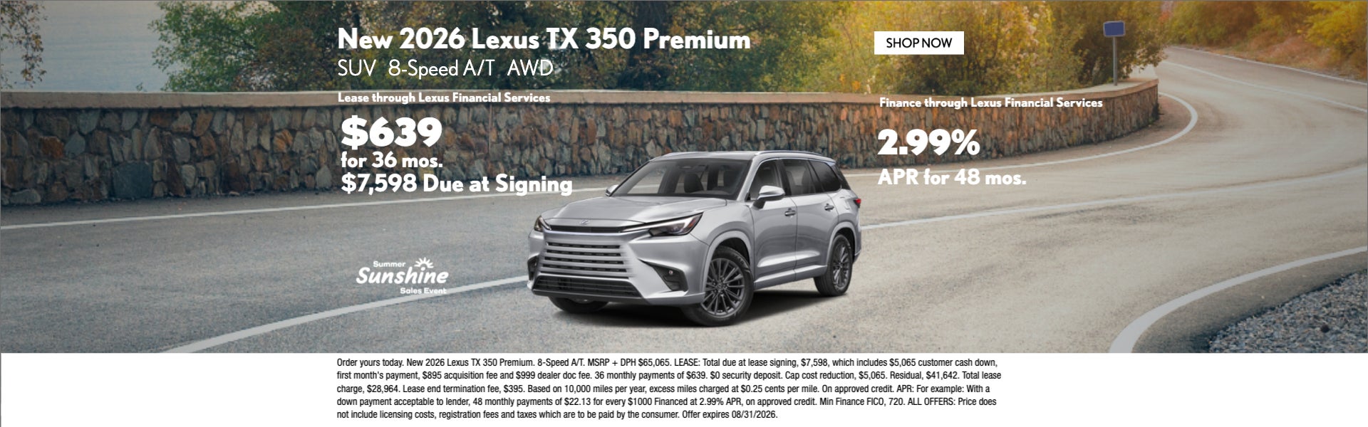 Lexus TX 350