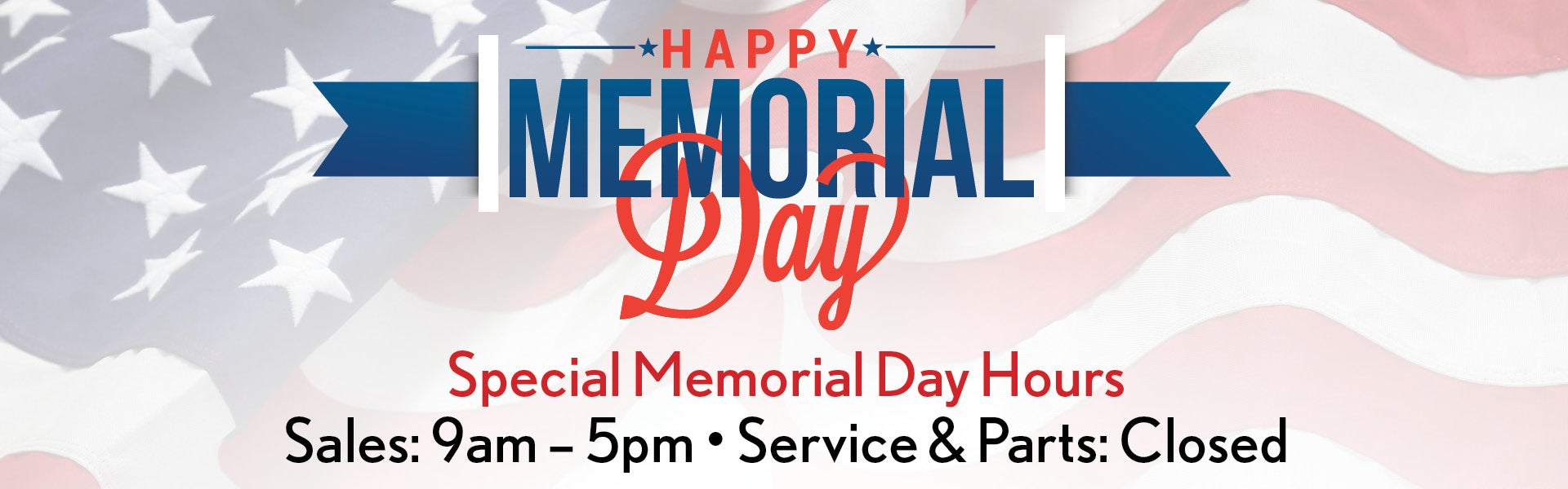 Holiday Hours
