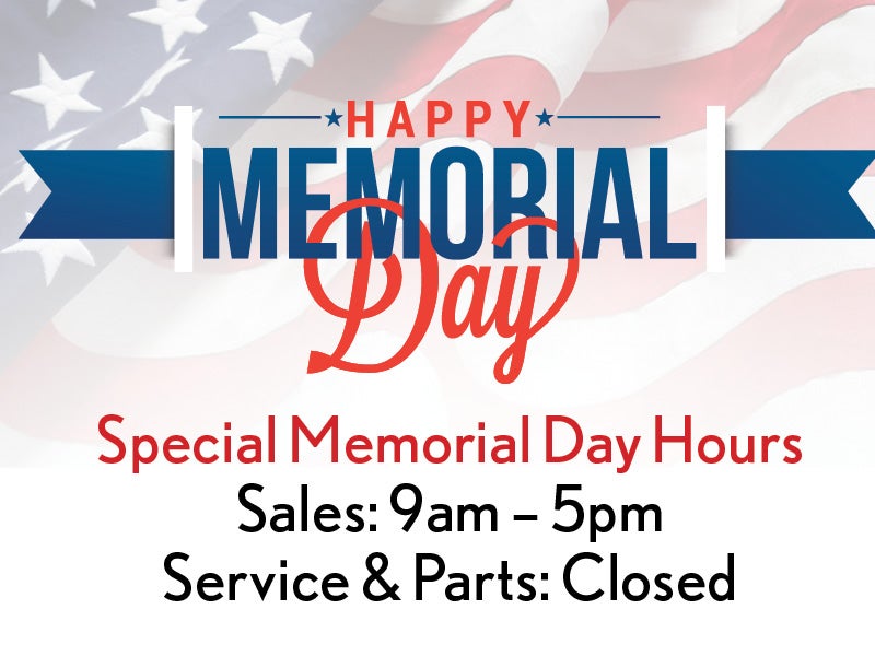 Holiday Hours